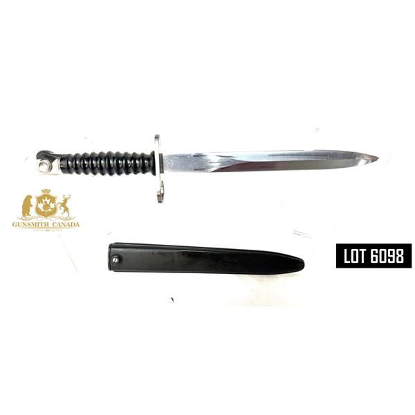 SWISS M1957 STGW 57 BAYONET — WENGER BLADE — W+F WAFFENFABRIK BERN — SERI