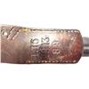 Image 5 : SWEDISH M/1896 MAUSER BAYONET — EJ AB ESKILSTUNA — SERIAL #581 — SCABBARD