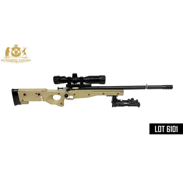 KEYSTONE CRICKETT .22 LR BOLT-ACTION RIFLE — AIM SPORTS 4×32 SCOPE — BIPOD [x=#821