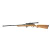 Image 3 : SAVAGE MODEL 850 .22 LR BOLT-ACTION RIFLE — 24" BARREL — VINTAGE WEAVER B4 4× SCOP