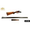 Image 1 : CAMBRIDGE ARMS 12 GA SIDE-BY-SIDE SHOTGUN — 2½" CHAMBERS — 30" DAMASCUS STEEL BARR