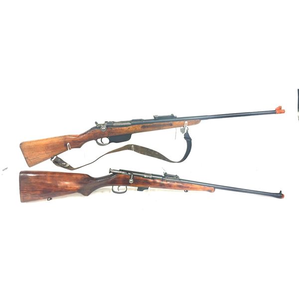 LOT OF 2 DEACTIVATED RIFLES — STEYR M95M & TOZ-17 — COLLECTOR DISPLAY / DECOR