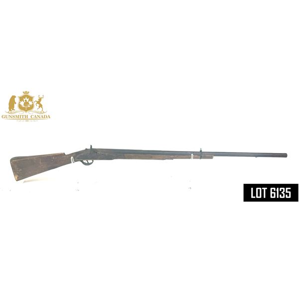 ANTIQUE BELGIAN .50 CAL PERCUSSION CAP MUZZLELOADING RIFLE — 34" BARREL — 19TH-CEN