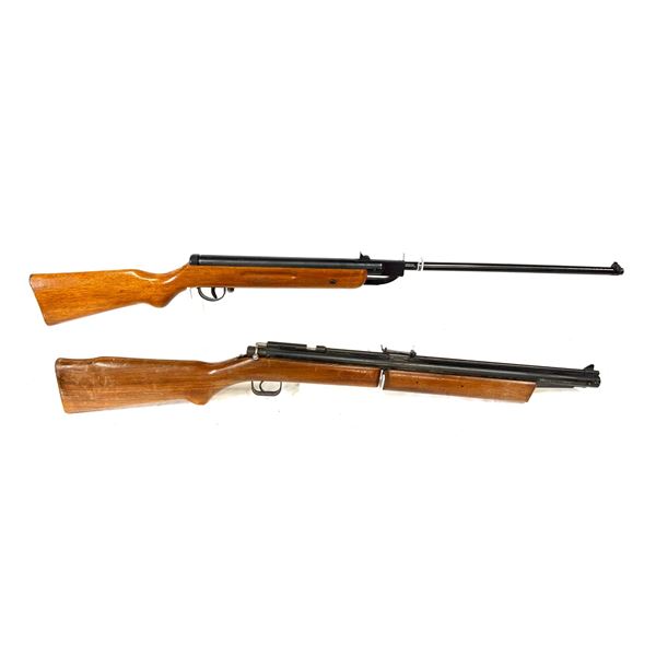2-AIR RIFLE PELLET / AIR RIFLE LOT — BENJAMIN 397P .177 & STAR AIR RIFLE — UNDER 5