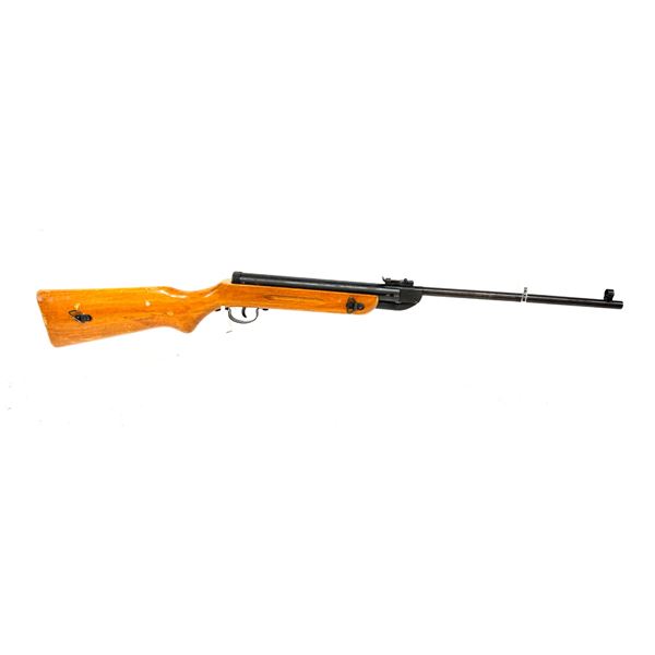 VINTAGE BREAK-BARREL PELLET / AIR RIFLE — WOOD STOCK — TARGET SIGHTS — NO