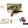 Image 1 : VINTAGE CROSMAN MODEL 38C COMBAT-TARGET .177 CAL PELGUN REVOLVER — ORIGINAL BOX, MANUAL & A