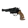 Image 3 : VINTAGE CROSMAN MODEL 38C COMBAT-TARGET .177 CAL PELGUN REVOLVER — ORIGINAL BOX, MANUAL & A