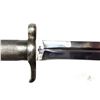 Image 2 : SWEDISH M/1896 MAUSER BAYONET — CROWN MARKED — STEEL SCABBARD — LEATHER F