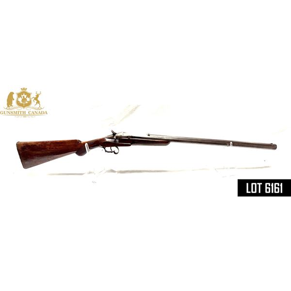 FLOBERT SINGLE-SHOT PARLOR / GALLERY RIFLE- 6MM FLOBERT- 23.5" OCTAGON BARREL-SERIAL #824 - ANTIQUEQ