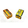 Image 1 : 2 BOXES VINTAGE C-I-L DOMINION “SUPER-CLEAN” .22 SHORT AMMUNITION — WHIZ-