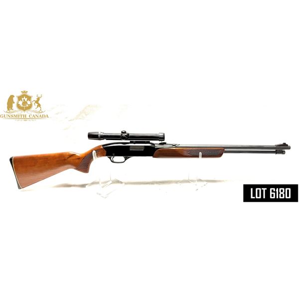 WINCHESTER MODEL 270 .22 S/L/LR PUMP-ACTION RIFLE — BUSHNELL 4X CUSTOM .22 SCOPE —