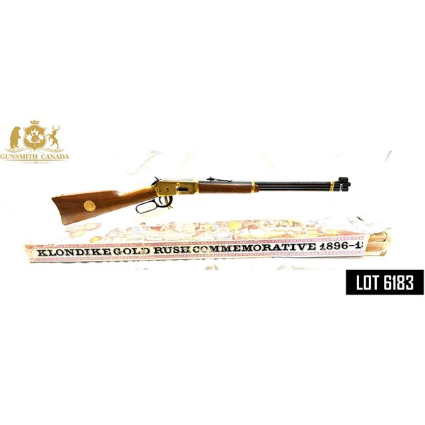 WINCHESTER MODEL 94 KLONDIKE GOLD RUSH COMMEMORATIVE .30-30 WIN. -20" BARREL- ORIG. BOX- COLLECTIBLE