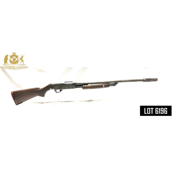 STEVENS MODEL 77B 12 GA PUMP-ACTION SHOTGUN — 28" BARREL — VENTED ADJUSTABLE CHOKE