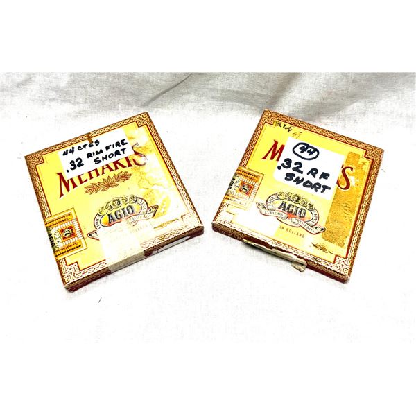 .32 RIMFIRE SHORT AMMUNITION LOT — APPROX. 80+ ROUNDS — VINTAGE / COLLECTOR AMMO