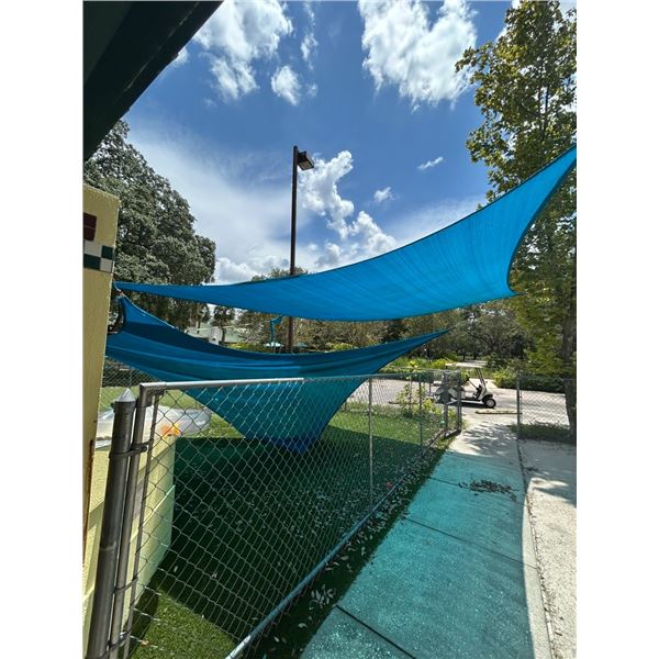Shade Sails by The School Entry