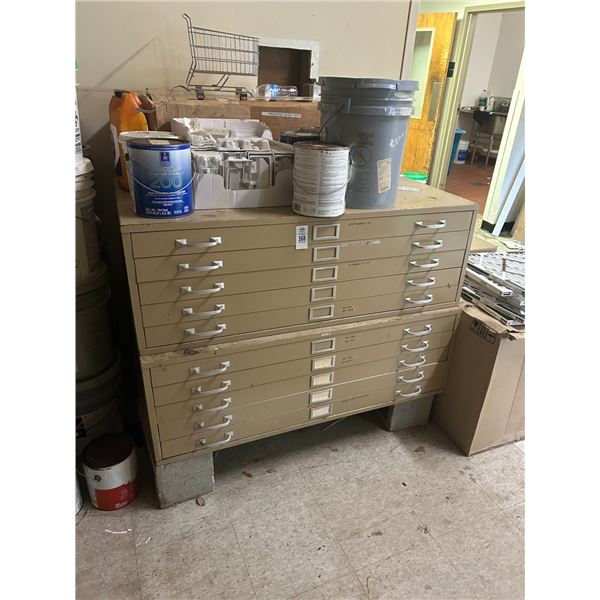 Blue Print File Cabinets - 2