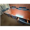 Image 2 : Executive Conference Table w/13 Chairs, Credenza, Mini Ref, Conference Phone