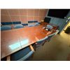 Image 3 : Executive Conference Table w/13 Chairs, Credenza, Mini Ref, Conference Phone