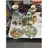 Image 2 : Asst. Vases, Figural Pitcher, Crystal Champagne Bucket, Dishes