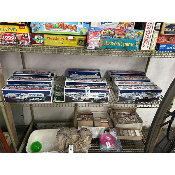 12-Hess Collector Trucks - 12 X $