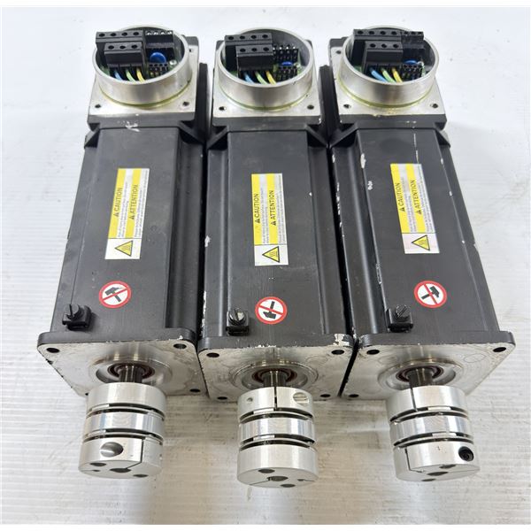 (3) Rexroth #MKE047B-144-CG0-AUNN / #R911373868 3 Phase Synchronous PM-Motors