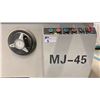 Image 6 : MJ6123/MJ-45 INDUSTRIAL GRADE SLIDING TABLE PANEL SAW WITH CUSTOM BUILT WOOD TABLE EXTENSION