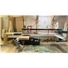 Image 2 : MF-45 INDUSTRIAL GRADE SLIDING TABLE PANEL SAW WITH CUSTOM BUILT WOOD TABLE EXTENSION