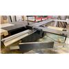 Image 5 : MF-45 INDUSTRIAL GRADE SLIDING TABLE PANEL SAW WITH CUSTOM BUILT WOOD TABLE EXTENSION