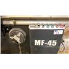 Image 6 : MF-45 INDUSTRIAL GRADE SLIDING TABLE PANEL SAW WITH CUSTOM BUILT WOOD TABLE EXTENSION