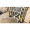 Image 5 : HEAVY DUTY MOBILE PAINTERS/DRYWALLERS SCAFFOLDING UNIT