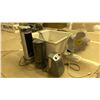 Image 2 : PLASTIC LAUNDRY SINK, 3 ELECTRIC HEATERS, 2 TARPS & 1 OSCILLATING ROOM FAN