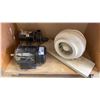 Image 1 : ELECTRIC MOTOR, DUCT FAN & SMALL PUMP ASSEMBLY