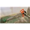 Image 4 : SMALL LIGHT DUTY PORTABLE MATERIAL ROLLER CONVEYOR, 2 SUPPORT POLE JACKS & GYPSUM BOARD CUTTING
