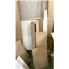 Image 3 : LARGE GROUP OF ASSORTED WOOD PIECES & WOODEN PANEL CART