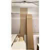 Image 7 : LARGE GROUP OF ASSORTED WOOD PIECES & WOODEN PANEL CART