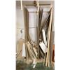 Image 8 : LARGE GROUP OF ASSORTED WOOD PIECES & WOODEN PANEL CART