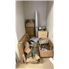 Image 1 : GROUP OF ASSORTED HARDWARE, STRIPPING, LED STRIP LIGHTS, DUCTING COMPONENTS & MORE