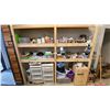 Image 1 : ENTIRE SHELF OF ASSORTED HARDWARE & SHOP ITEMS