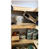 Image 6 : ENTIRE SHELF OF ASSORTED HARDWARE & SHOP ITEMS