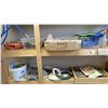 Image 7 : ENTIRE SHELF OF ASSORTED HARDWARE & SHOP ITEMS
