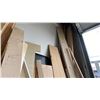 Image 7 : LARGE GROUP OF ASSORTED WOOD, COPPER PIPING, BOARD LUMBER, TRIM PIECES & MORE