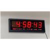 Image 1 : CHINESE WALL MOUNT DIGITAL WALL CLOCK