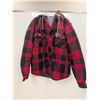 Image 1 : CHANDAIL À CAPUCHON PIONEER (CARREAUTÉ ROUGE/NOIR) #415RB TAILLE:PETIT