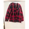 Image 1 : CHANDAIL À CAPUCHON PIONEER (CARREAUTÉ ROUGE/NOIR) #415RB TAILLE:XL