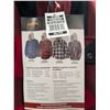 Image 3 : CHANDAIL À CAPUCHON PIONEER (CARREAUTÉ ROUGE/NOIR) #415RB TAILLE:XL