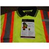 Image 3 : POLO DE SÉCURITÉ À MANCHES COURTES PIONEER #6987 - HAUTE VISIBILITÉ JAUNE/VERT TAILLE:2XL