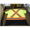 Image 2 : POLO DE SÉCURITÉ À MANCHES COURTES PIONEER #6987 - HAUTE VISIBILITÉ JAUNE/VERT TAILLE:2XL