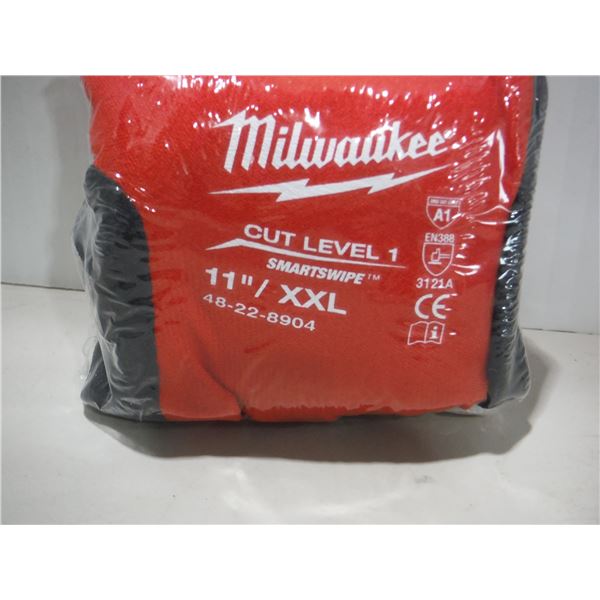 PAQUET DE 12 GANTS MILWAUKEE NIVEAU DE COUPE 1 -2XL/11"