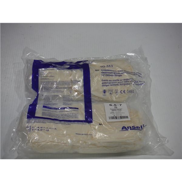 PAQUET DE 100 GANTS ANSELL NITRILITE 93-311 GR:PETIT