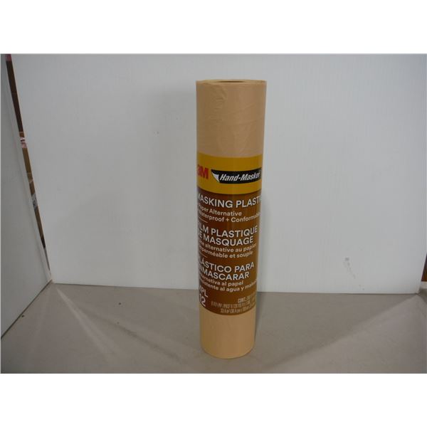 ROULEAU DE PLASTIQUE À MASQUER 3M HAND-MASKER MPL12, 12"X360'